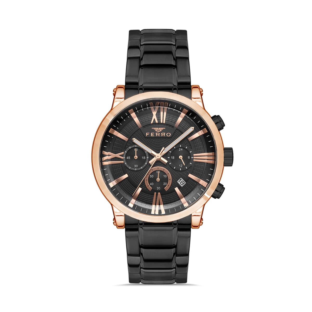 MONTRE FERRO HOMME M.FONCTION ACIER